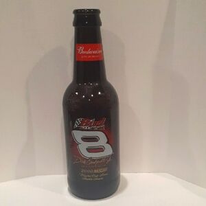 Vintage Budweiser Racing Edition Bottle DALE EARNHARDT,JR. 2000 Nascar 14.5"